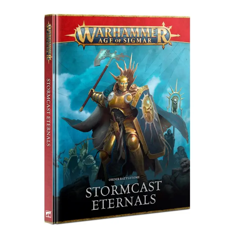 Battletome, stormcast eternals (english), age of sigmar, games workshop, model 96-01